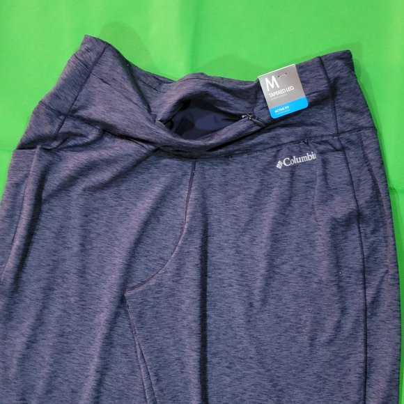 Columbia Womens Weekend Adventure Pant Dark Nocturnal Heather Activewear Sz M - Picture 9 of 12